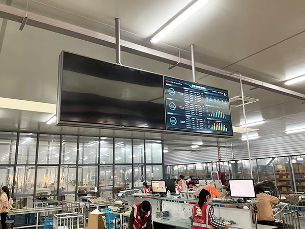掛式雙屏顯示框